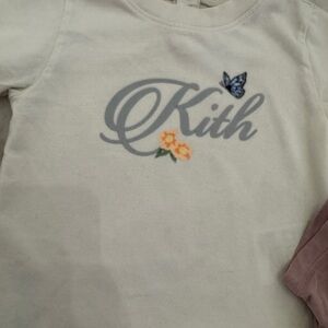 3 for 10$🤩🤩🤩🤩Kith Cream Long Sleeve Tee Casual Style